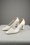 tacchi vintage in vera pelle n 36