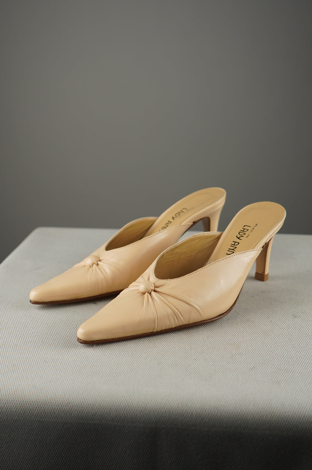 sabot vintage in vera pelle n 35