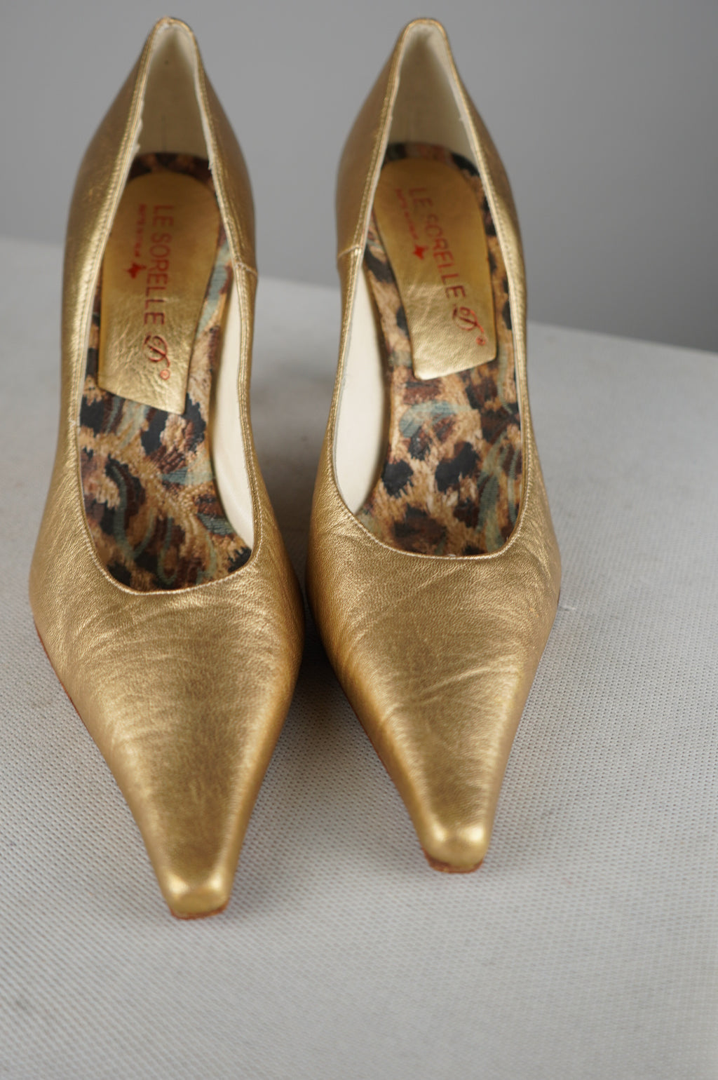 Dècolletè Vintage in vera pelle