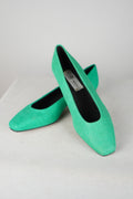 Ballerine vintage a punta quadra