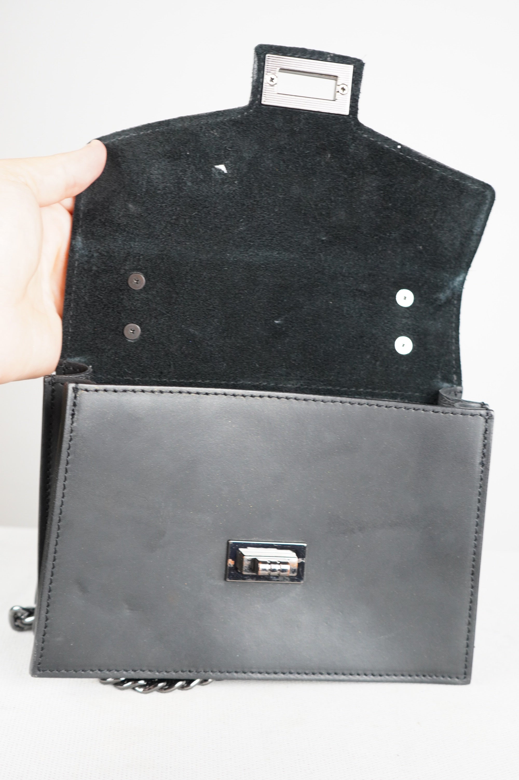 Borsetta in vera pelle nuova