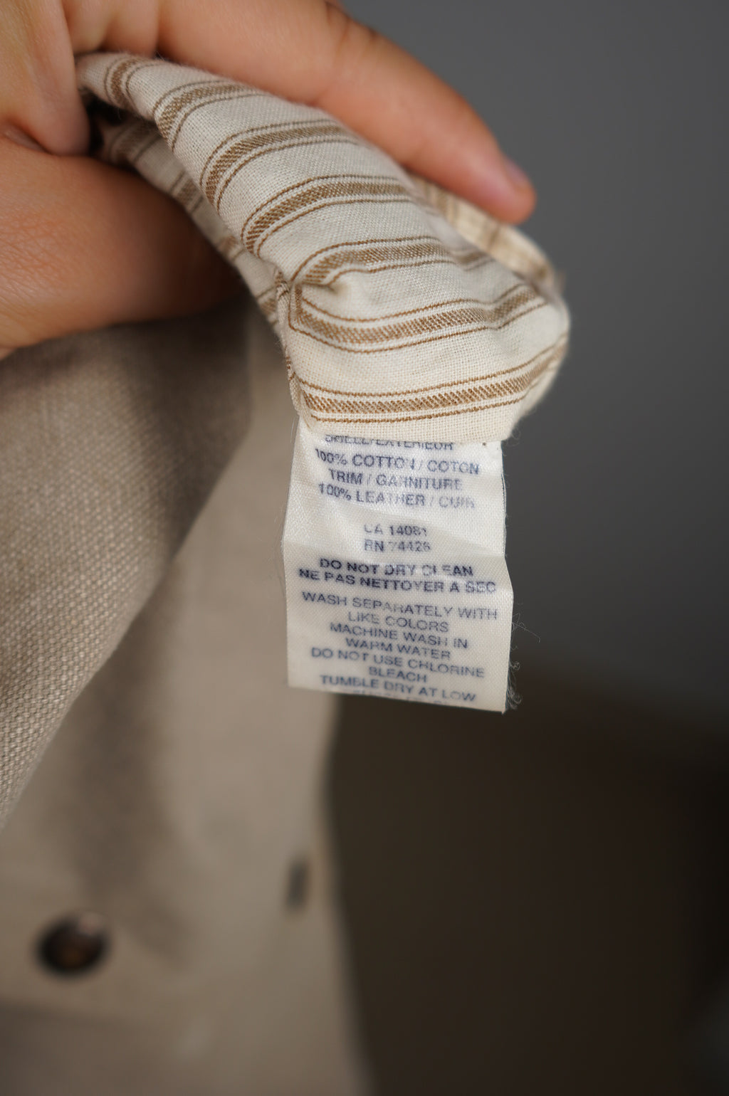 Gilet vintage con inserti in vera pelle