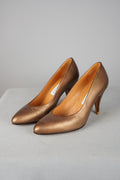 deccollete' vintage in vera pelle n 35,5
