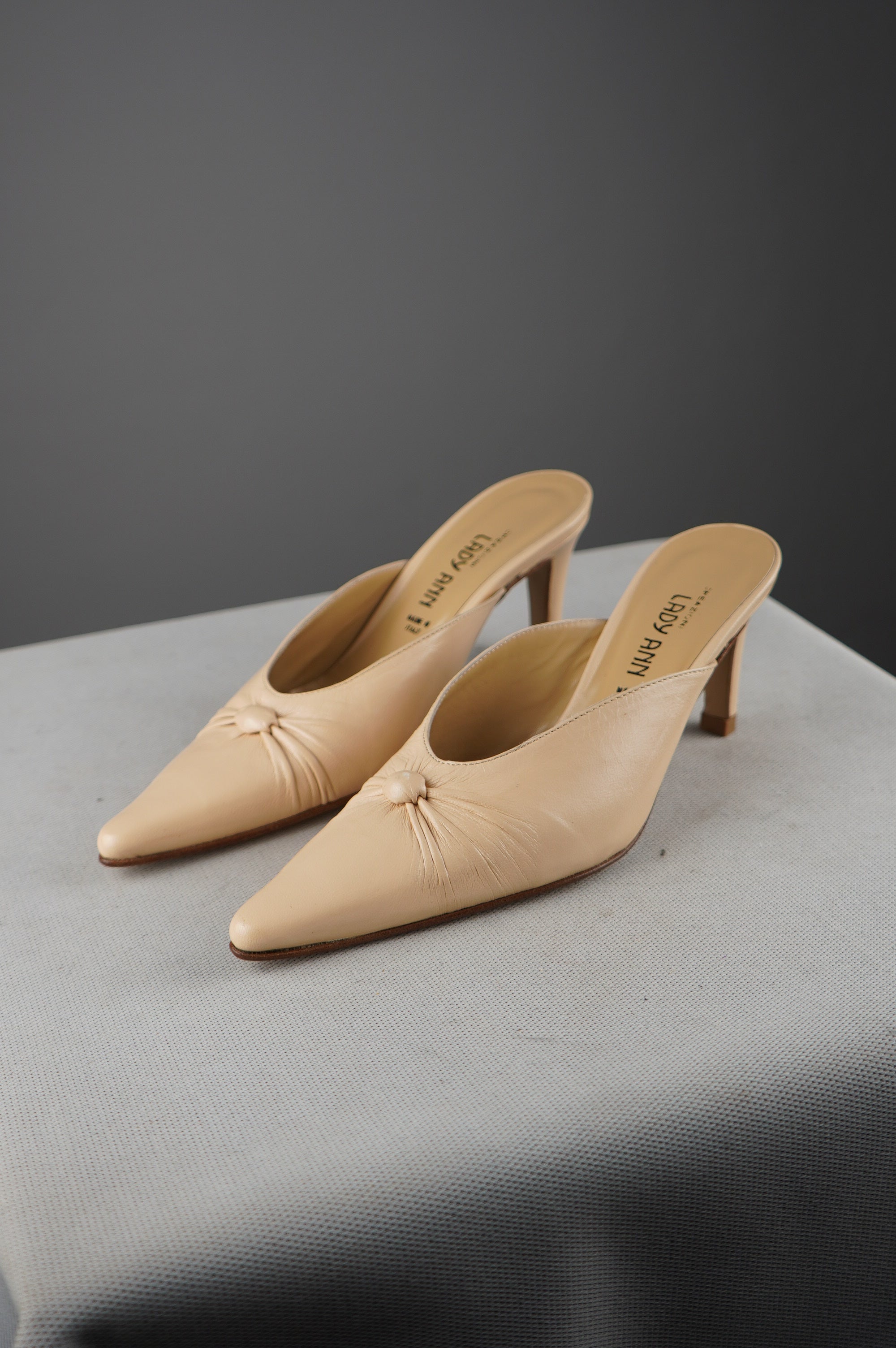 sabot vintage in vera pelle n 36,5