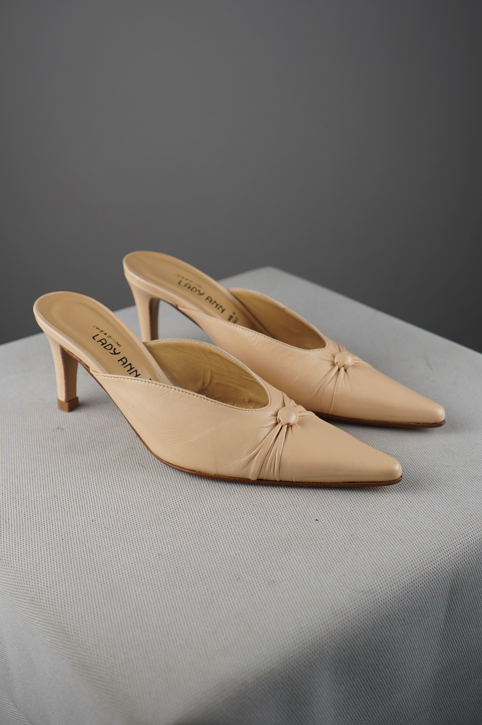 sabot vintage in vera pelle n 36,5