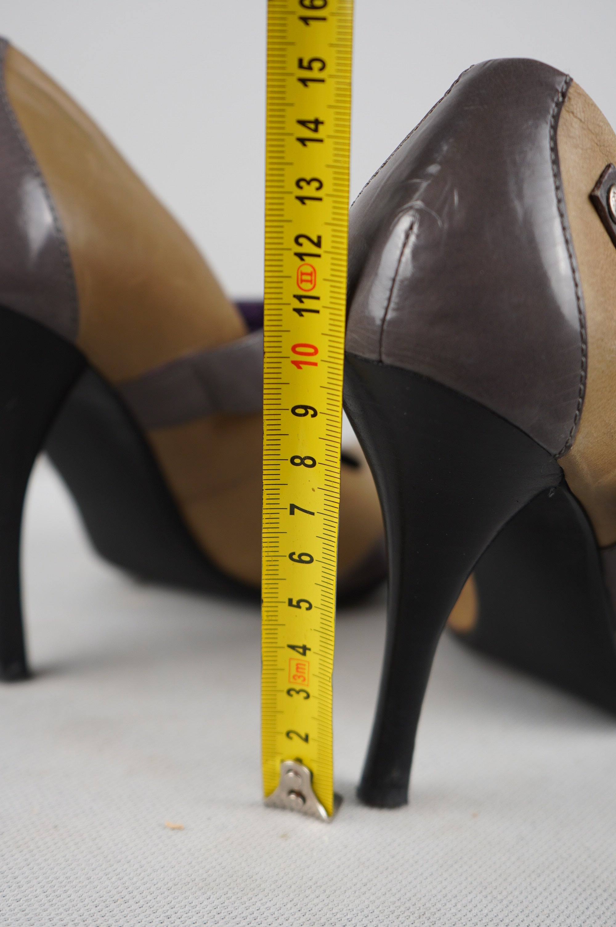 tacchi Replay vintage in vera pelle n 37