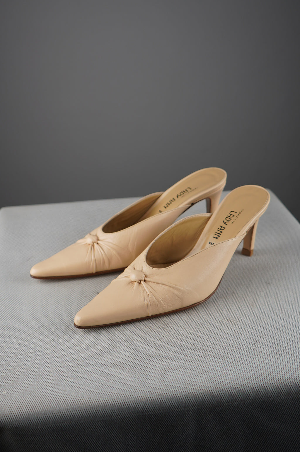 sabot vintage in vera pelle n 37