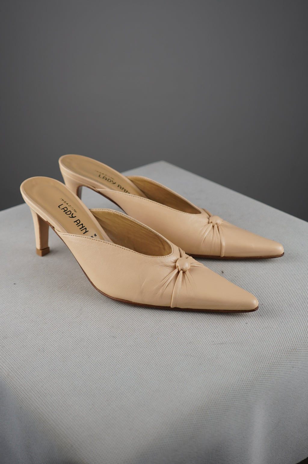 sabot vintage in vera pelle n 37