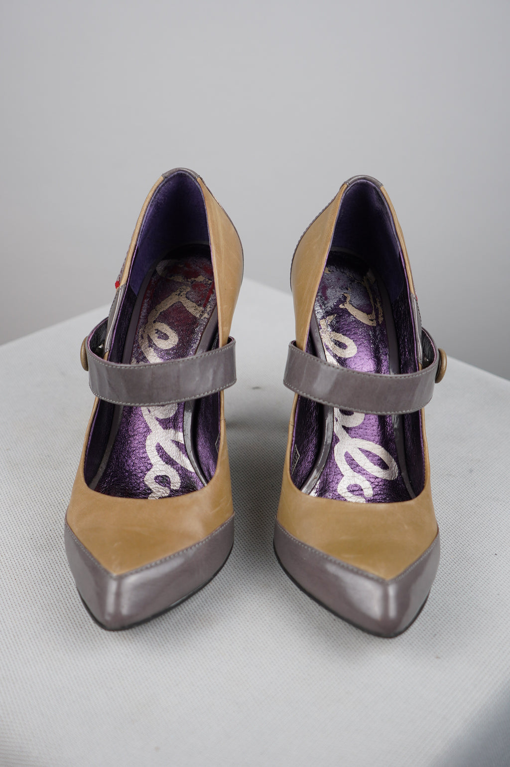 tacchi Replay vintage in vera pelle n 37