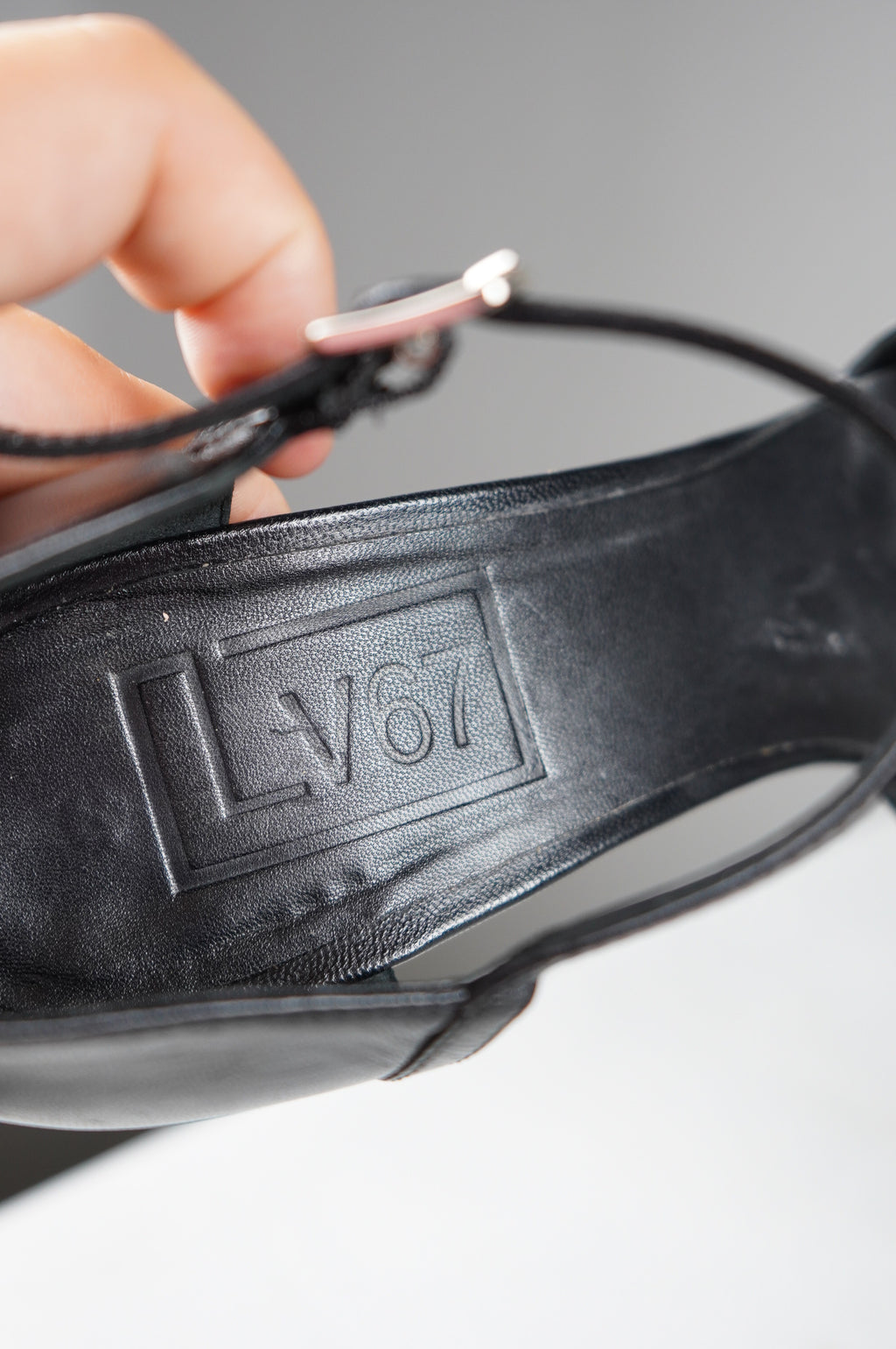 tacchi a punta in vera pelle n 38,5