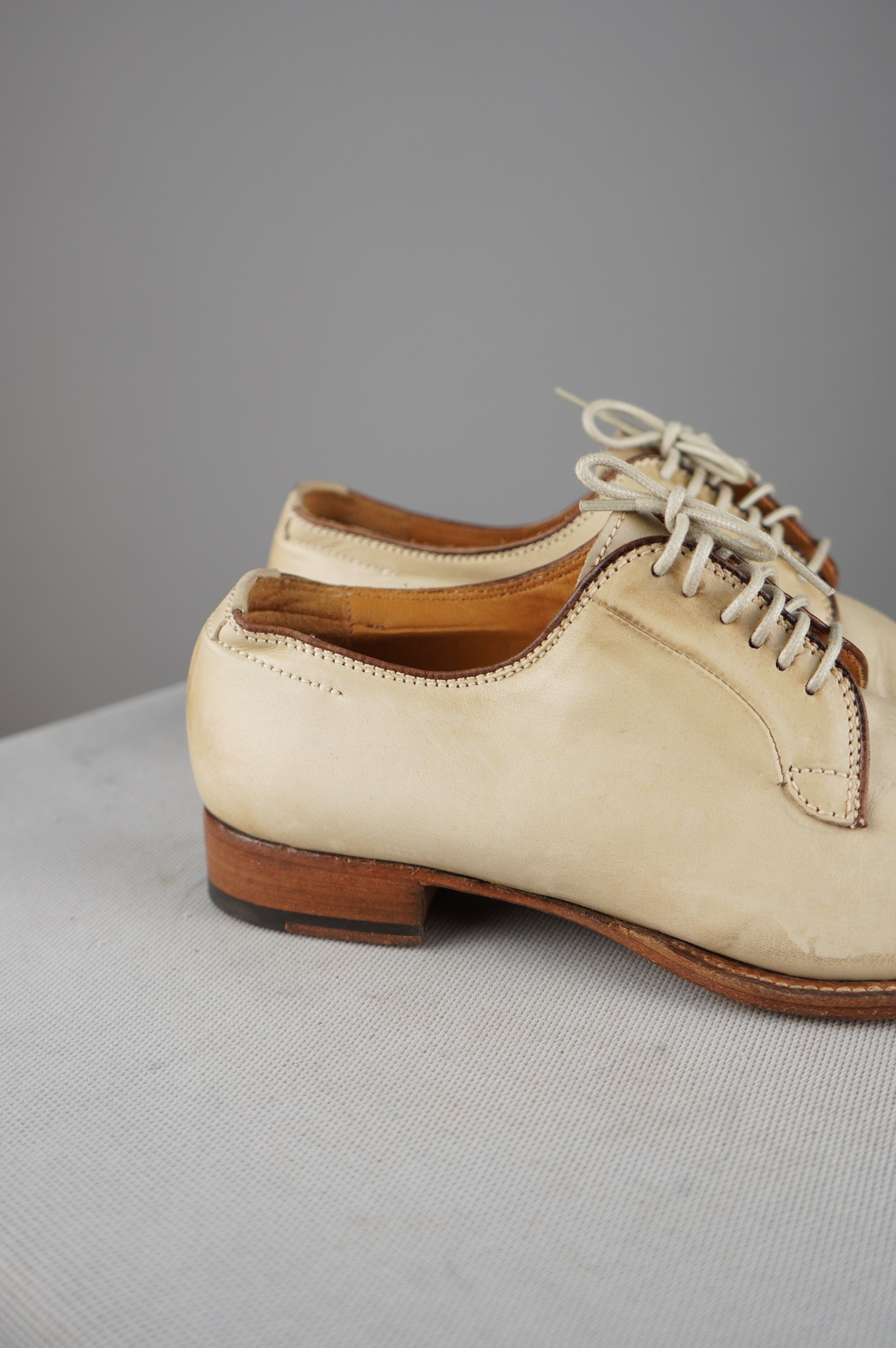 Mocassini vintage in vera pelle
