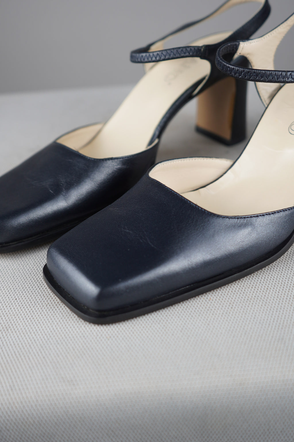 Tacchi vintage in vera pelle
