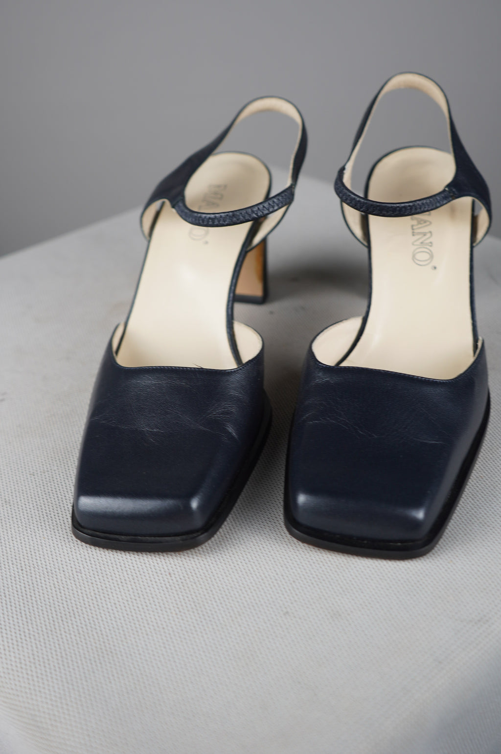 Tacchi vintage in vera pelle