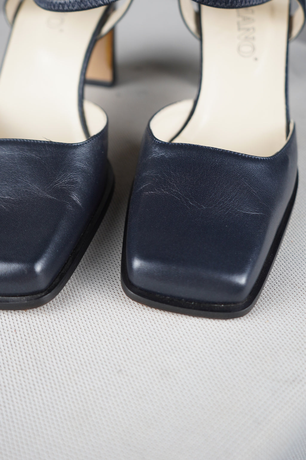 Tacchi vintage in vera pelle