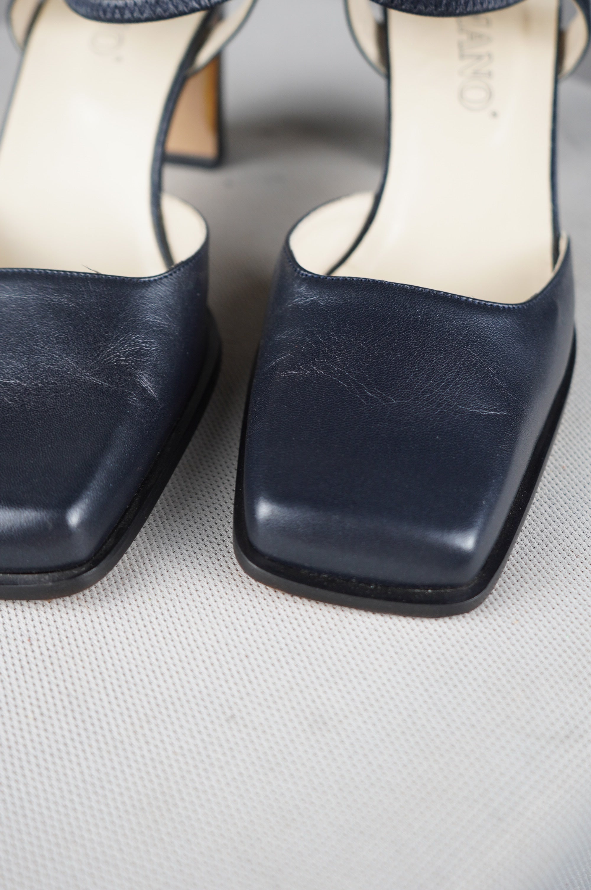 Tacchi vintage in vera pelle
