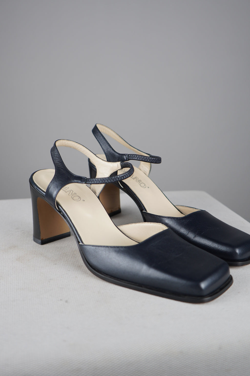 Tacchi vintage in vera pelle