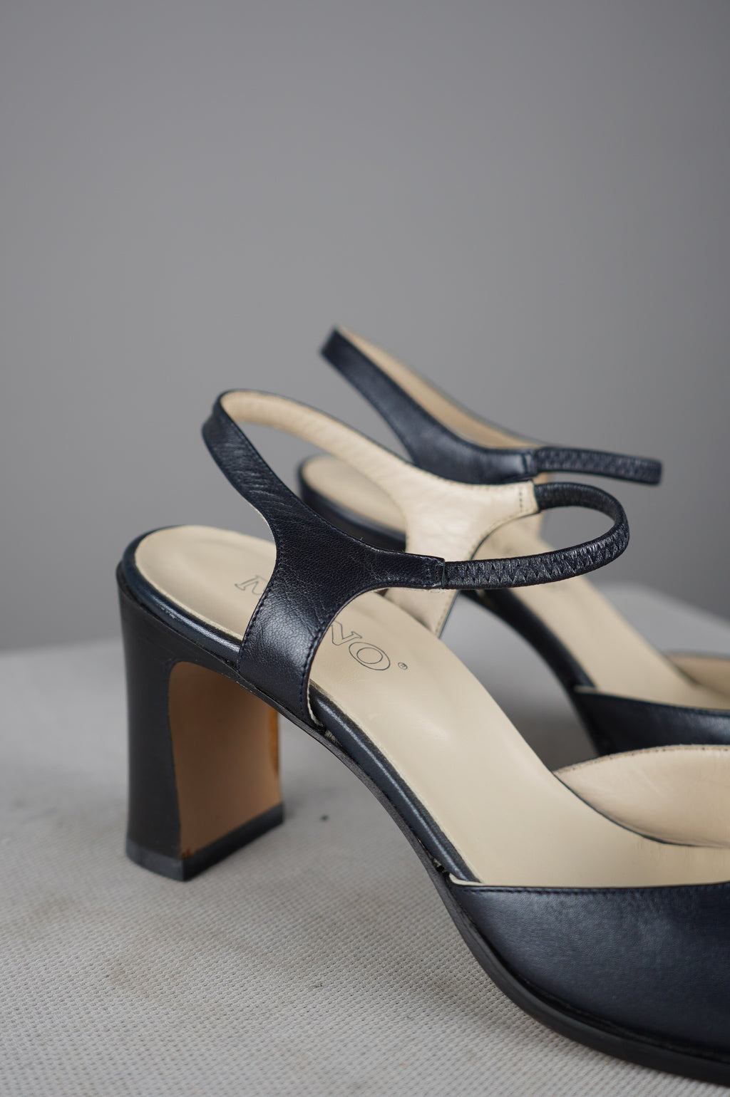 Tacchi vintage in vera pelle