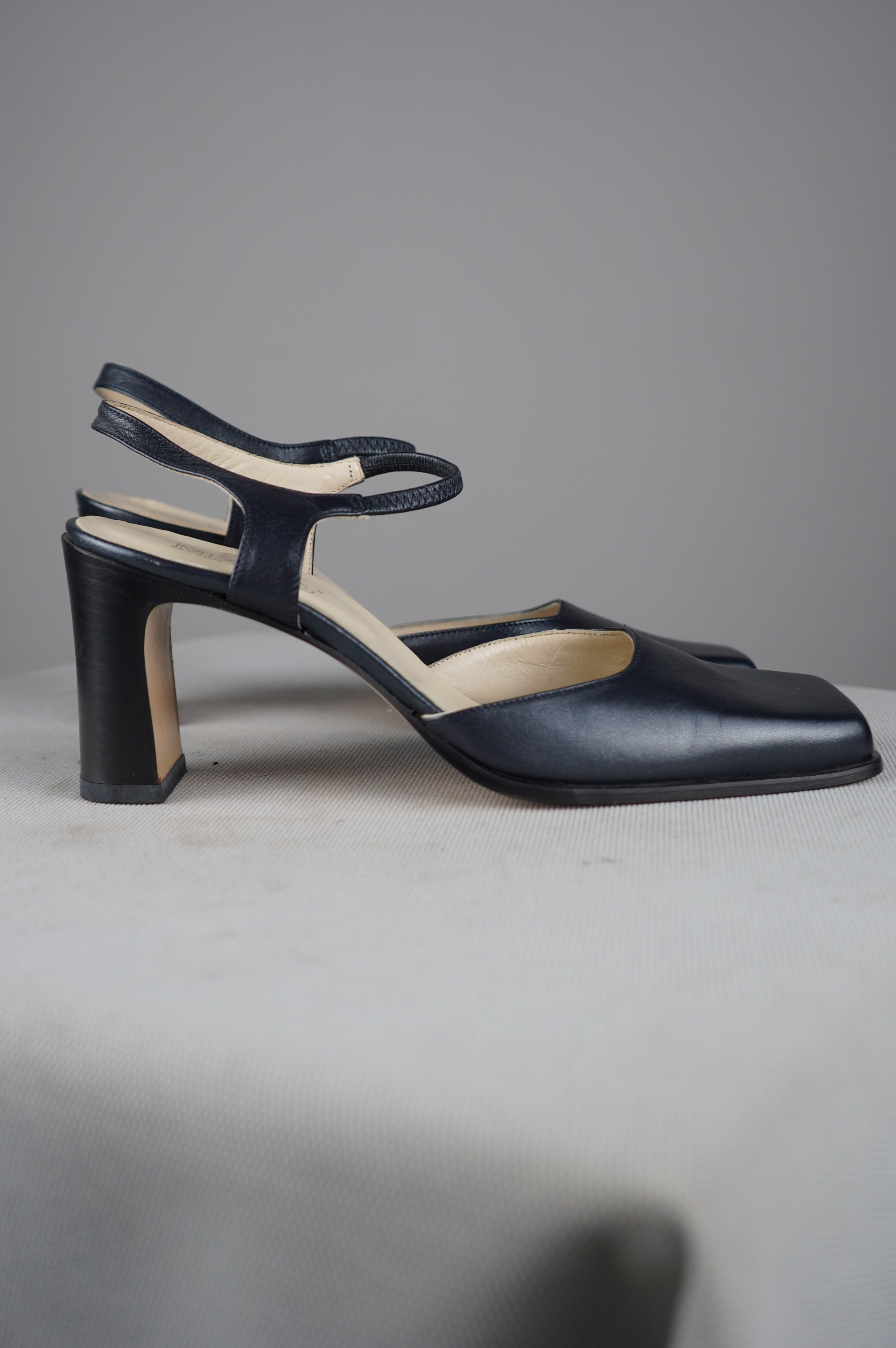 Tacchi vintage in vera pelle