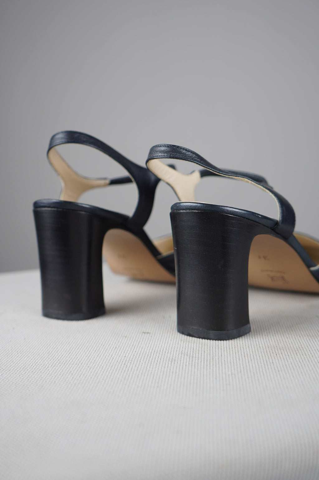 Tacchi vintage in vera pelle