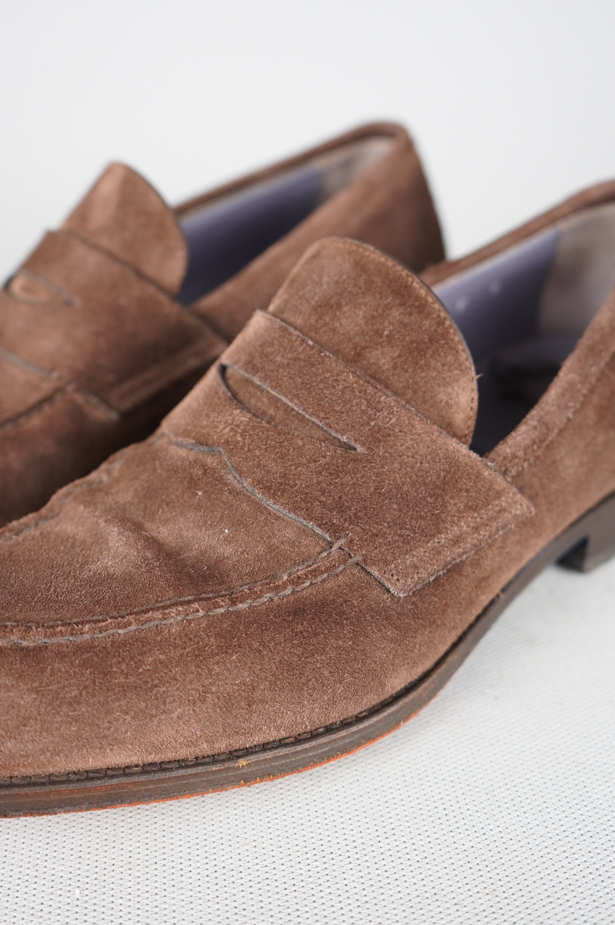 Mocassini santoni in vera pelle n 40