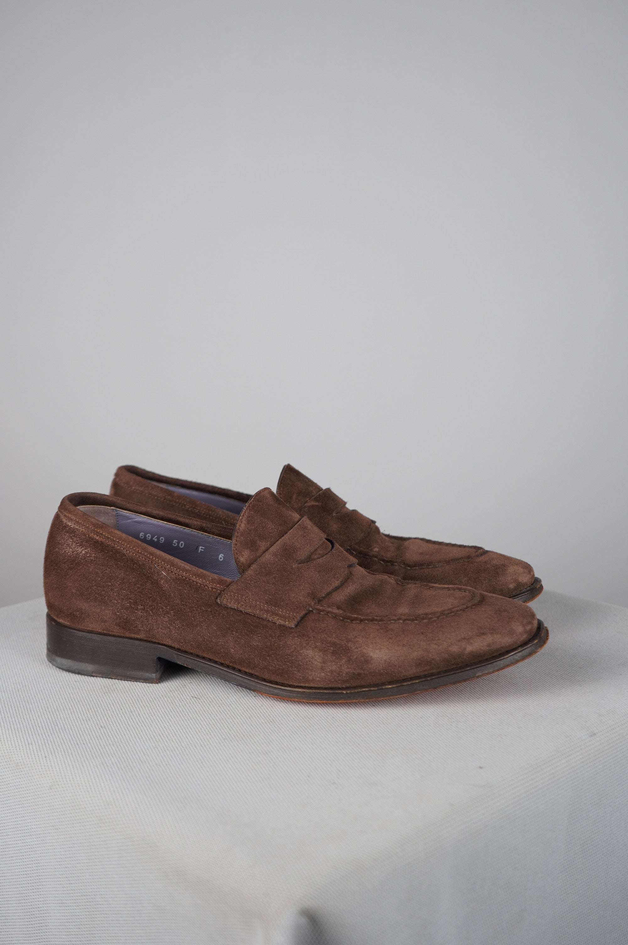 Mocassini santoni in vera pelle n 40