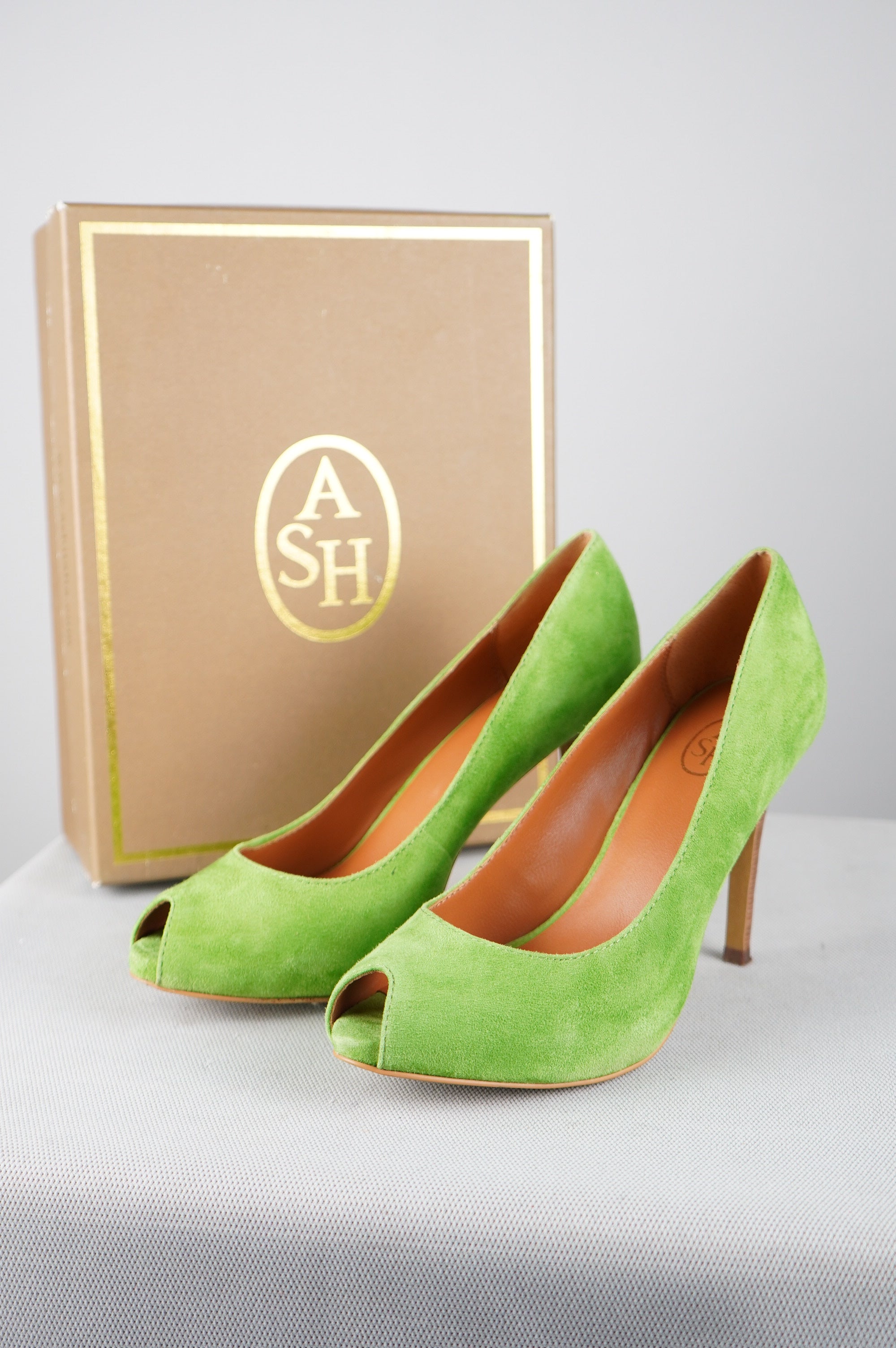 tacchi open-toe ASH in vera pelle