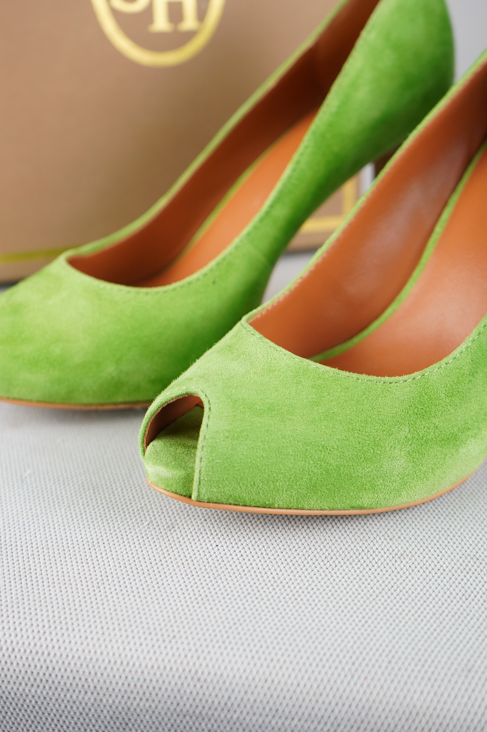 tacchi open-toe ASH in vera pelle