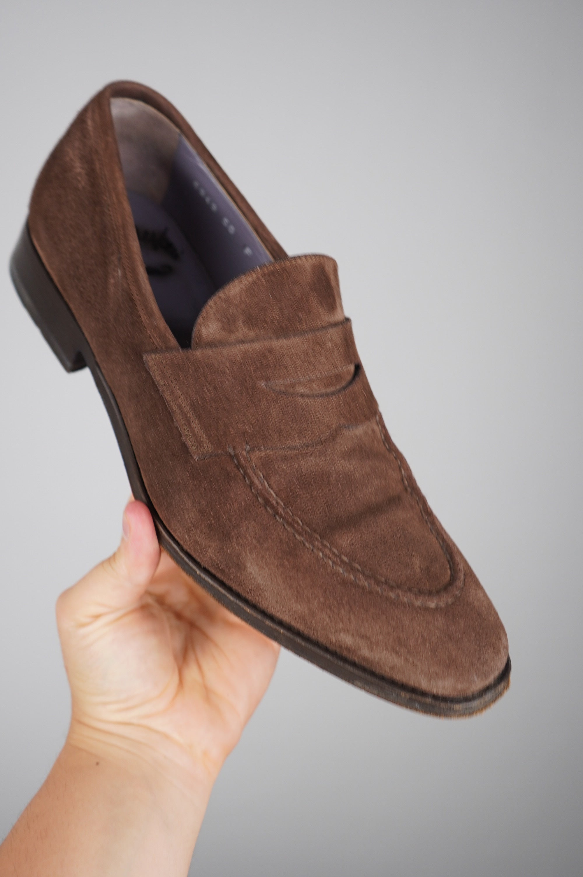Mocassini santoni in vera pelle n 40