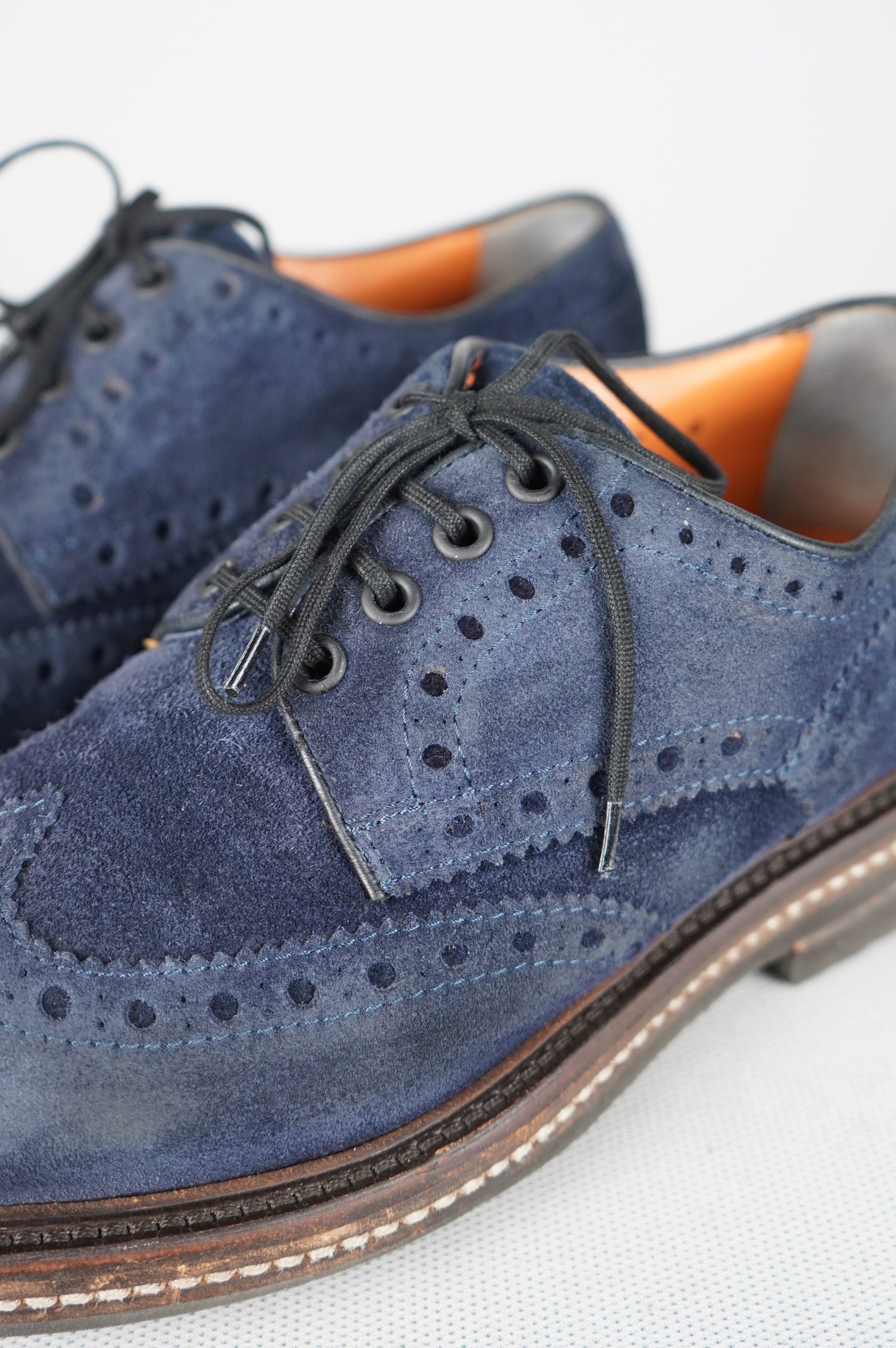 Mocassini Santoni in vera pelle n 40