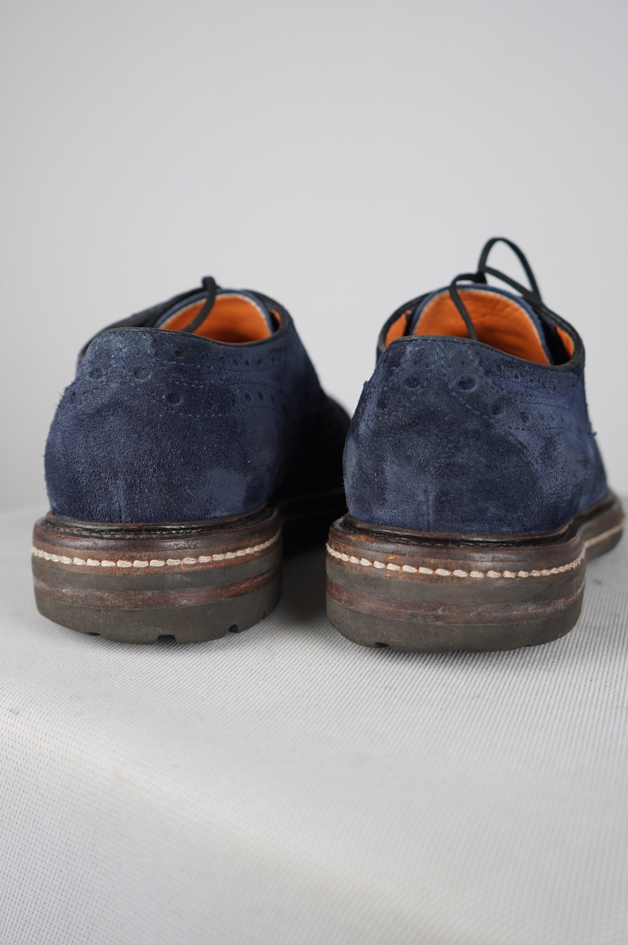Mocassini Santoni in vera pelle n 40