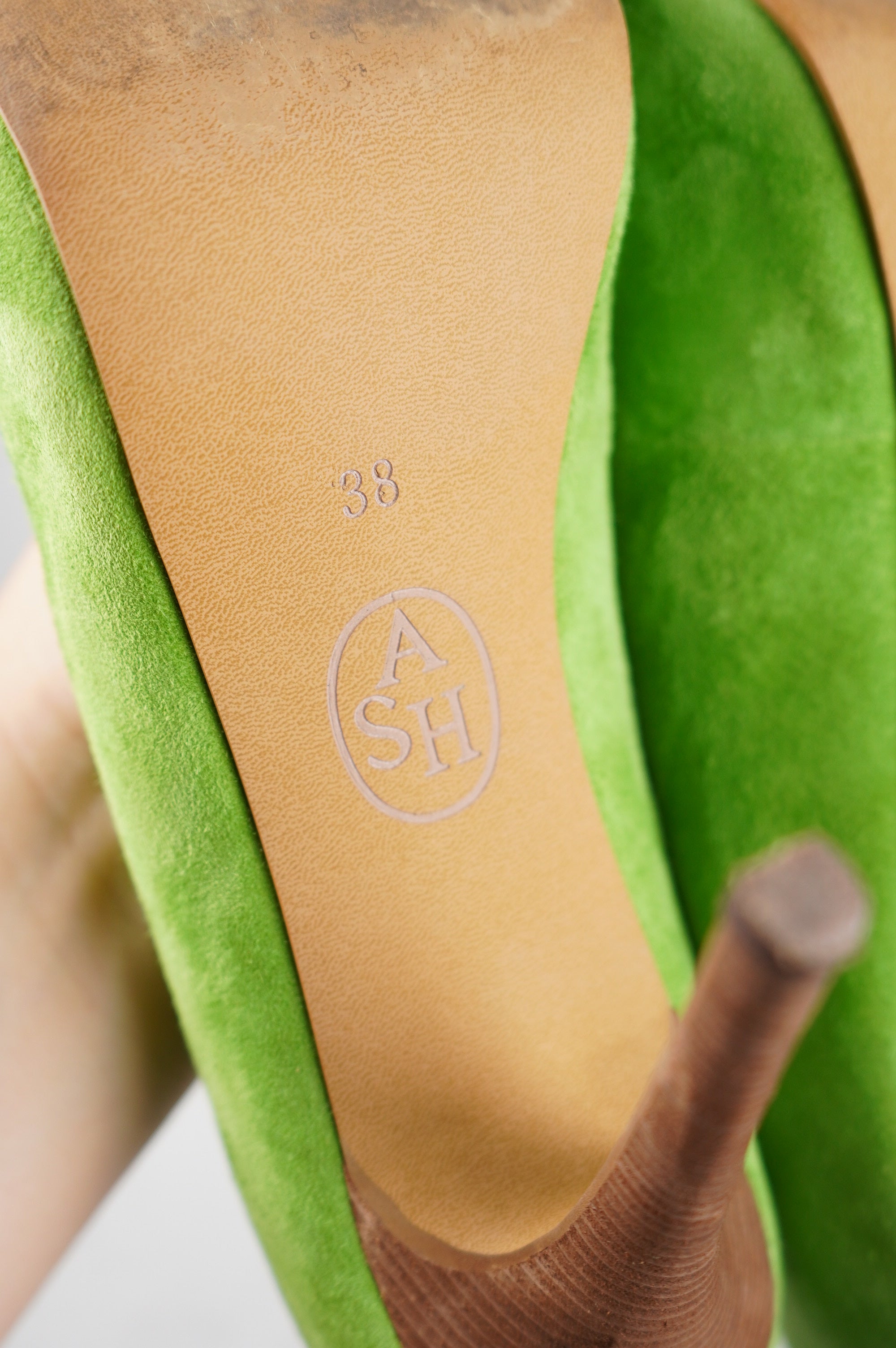 tacchi open-toe ASH in vera pelle