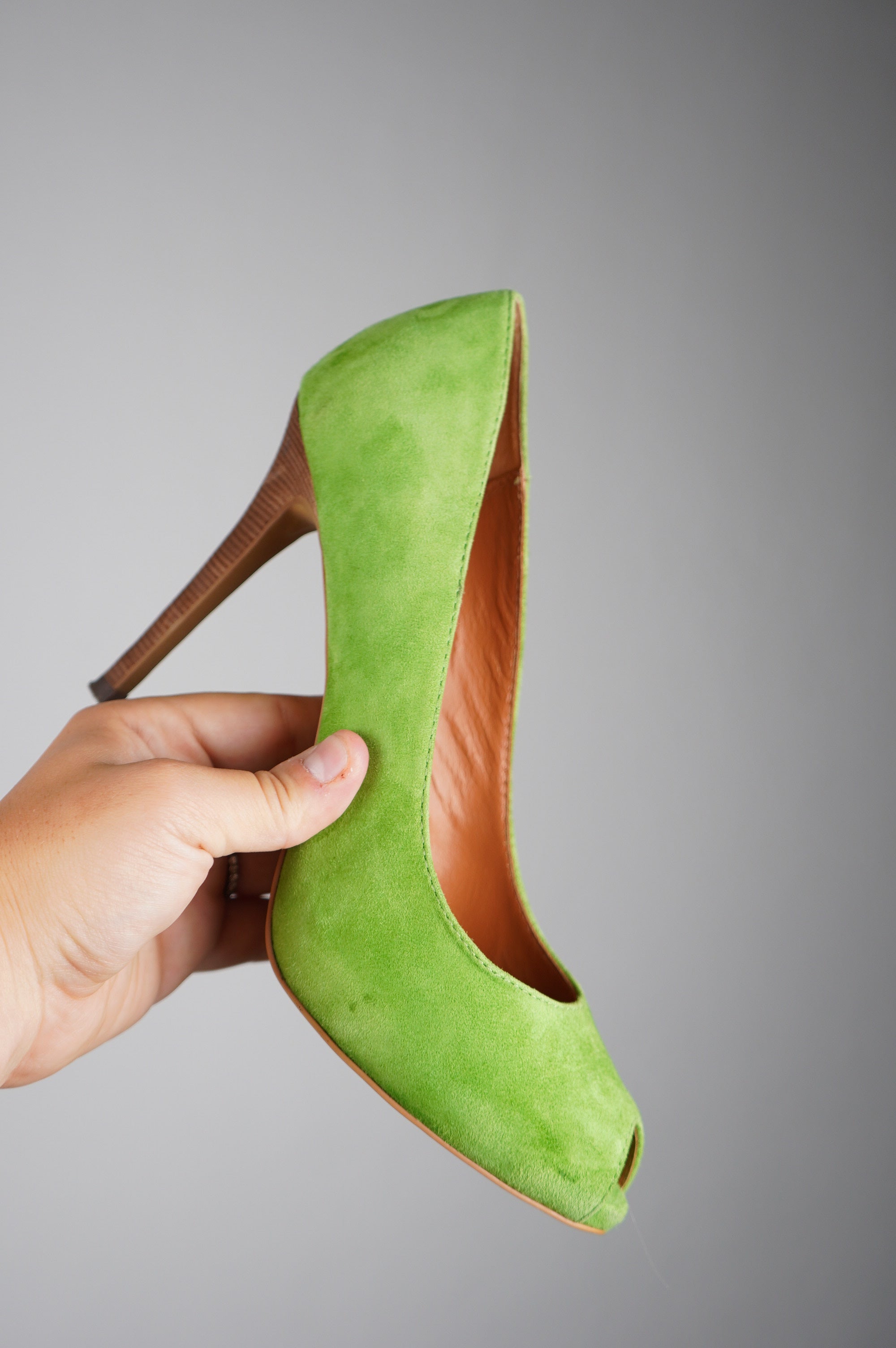 tacchi open-toe ASH in vera pelle n 38