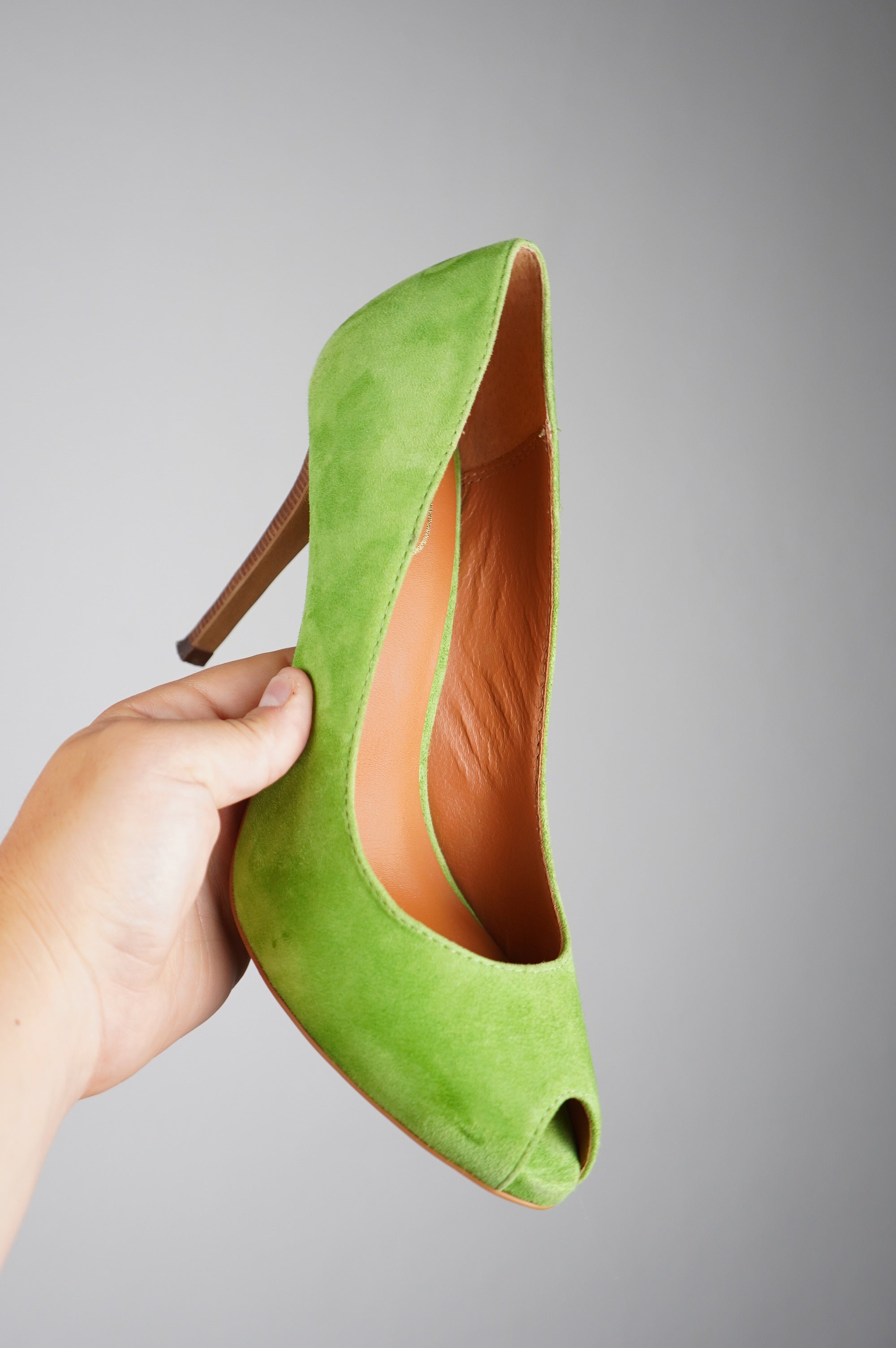 tacchi open-toe ASH in vera pelle