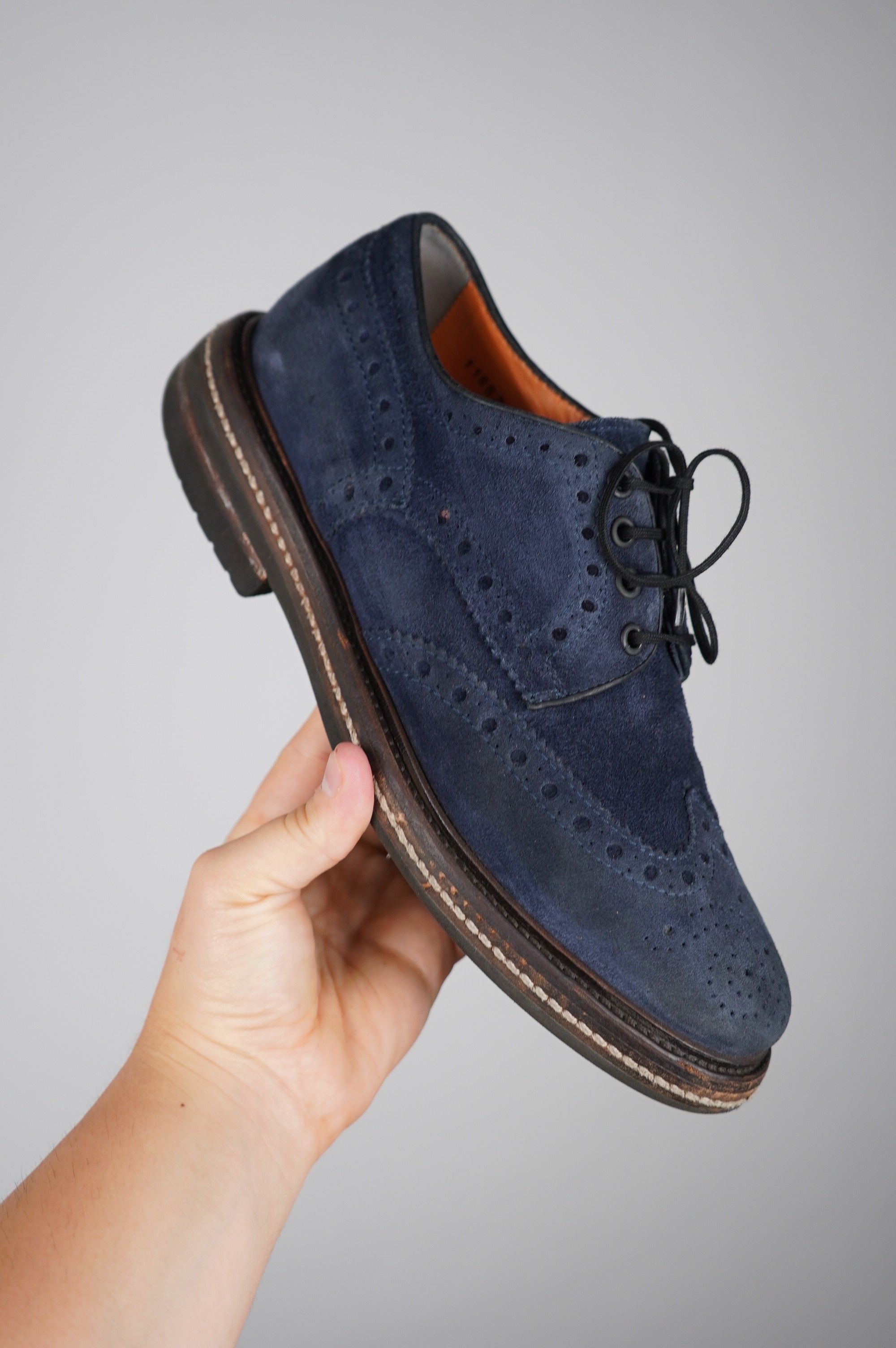 Mocassini Santoni in vera pelle n 40