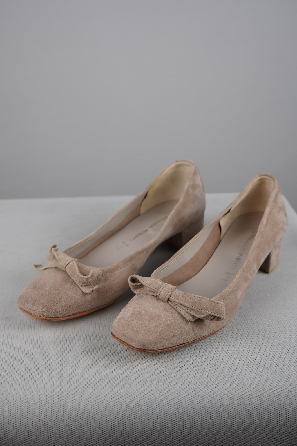 ballerine in vera pelle scamosciata n 37