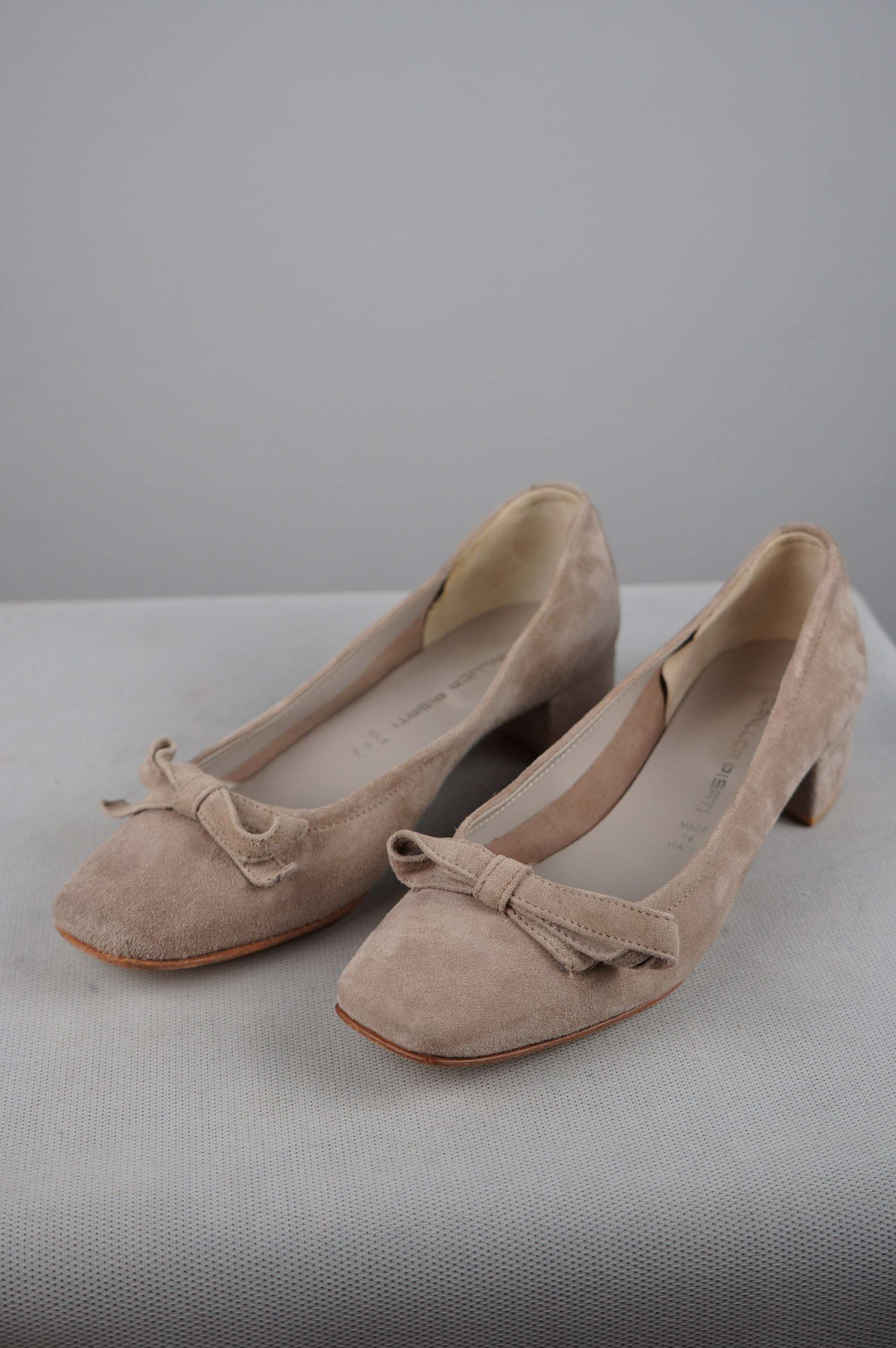 ballerine in vera pelle scamosciata n 37