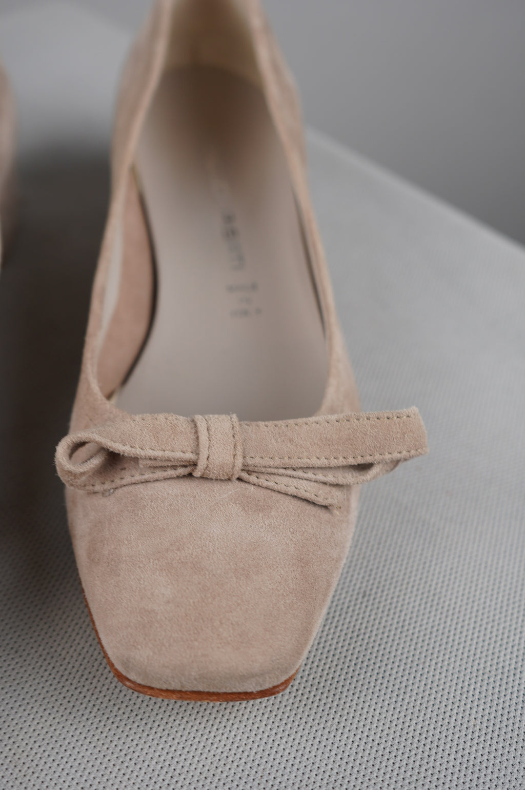 ballerine in vera pelle scamosciata n 37