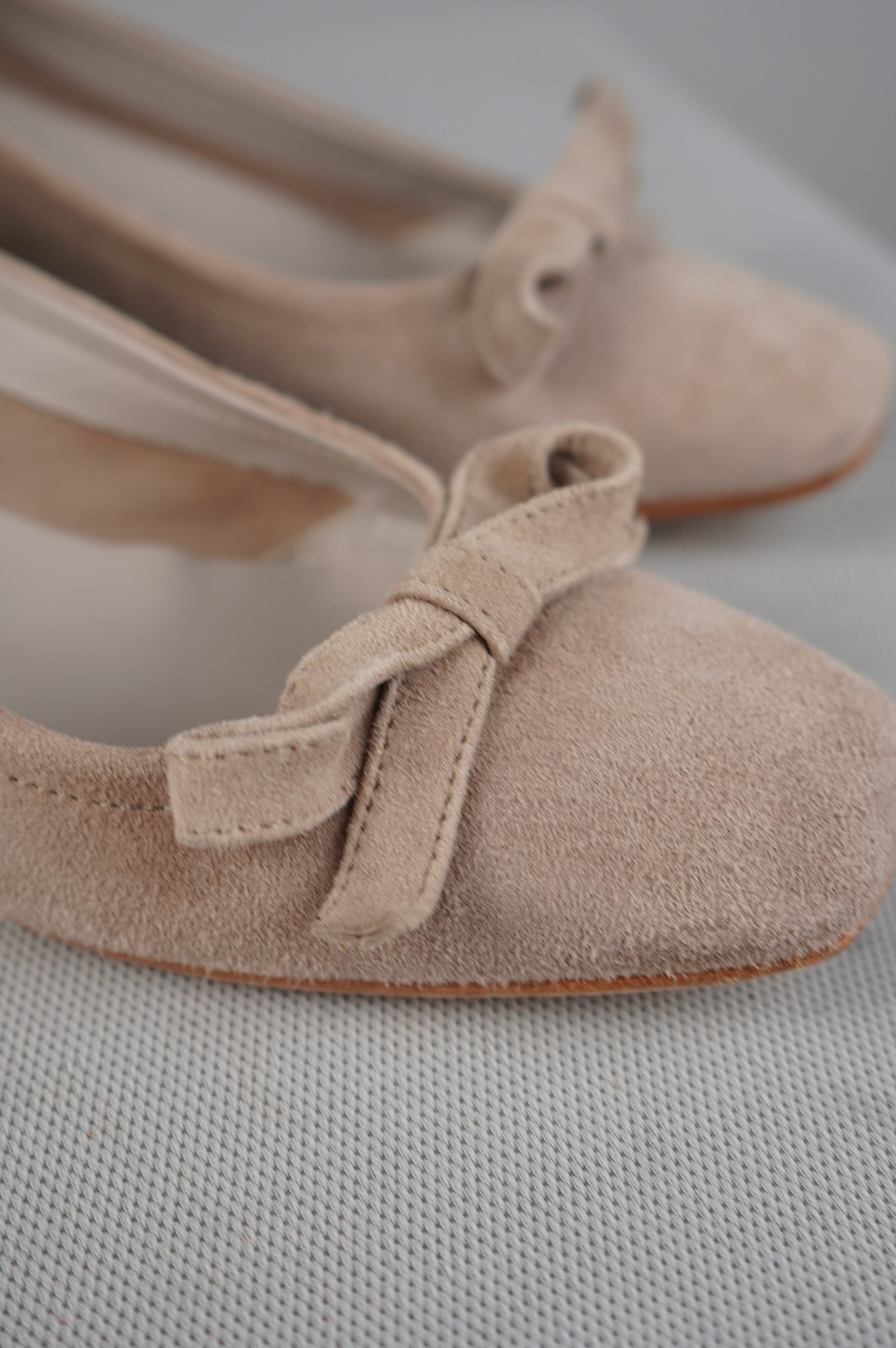 ballerine in vera pelle scamosciata n 37