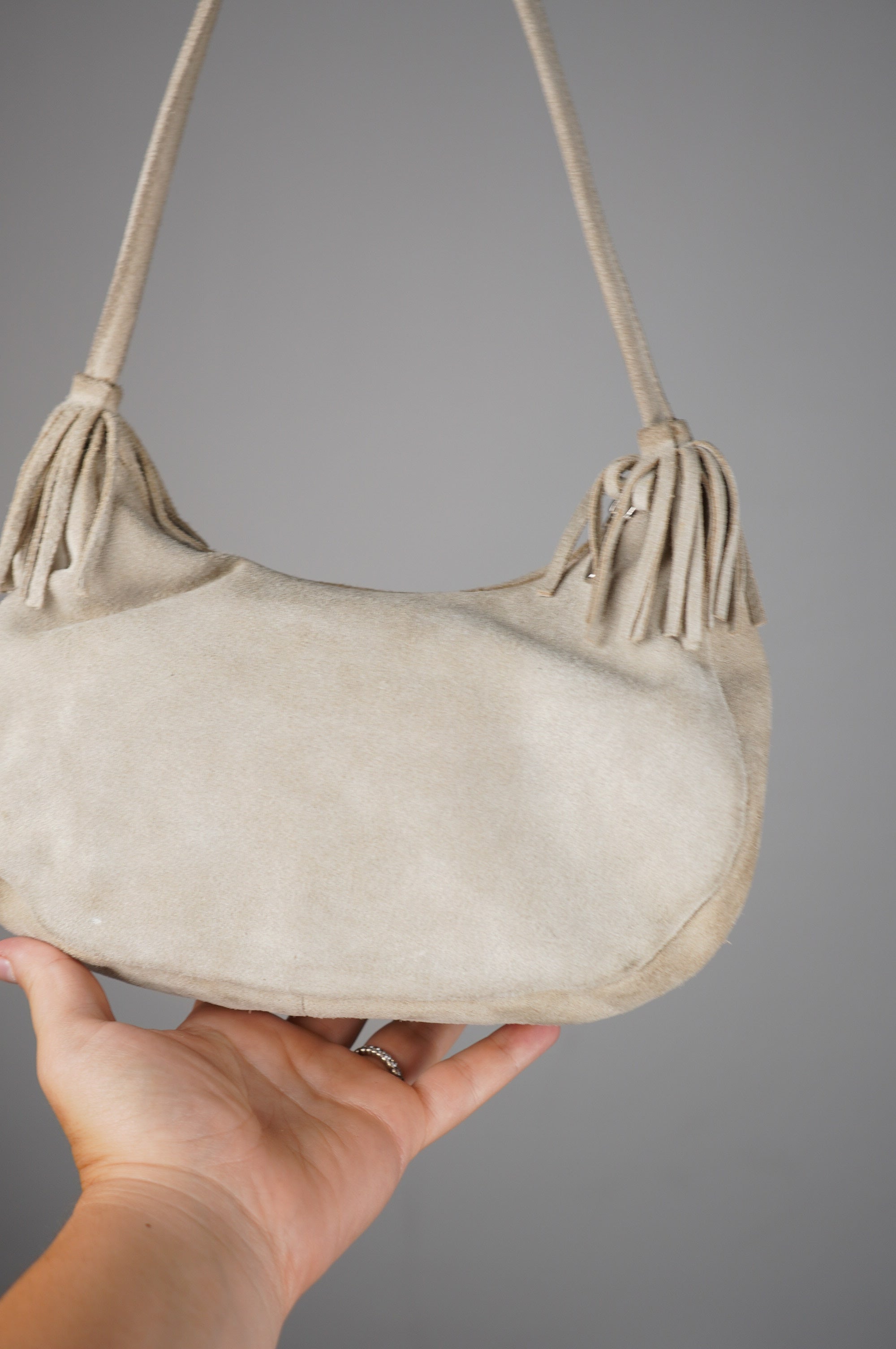 Borsetta vintage in vera pelle