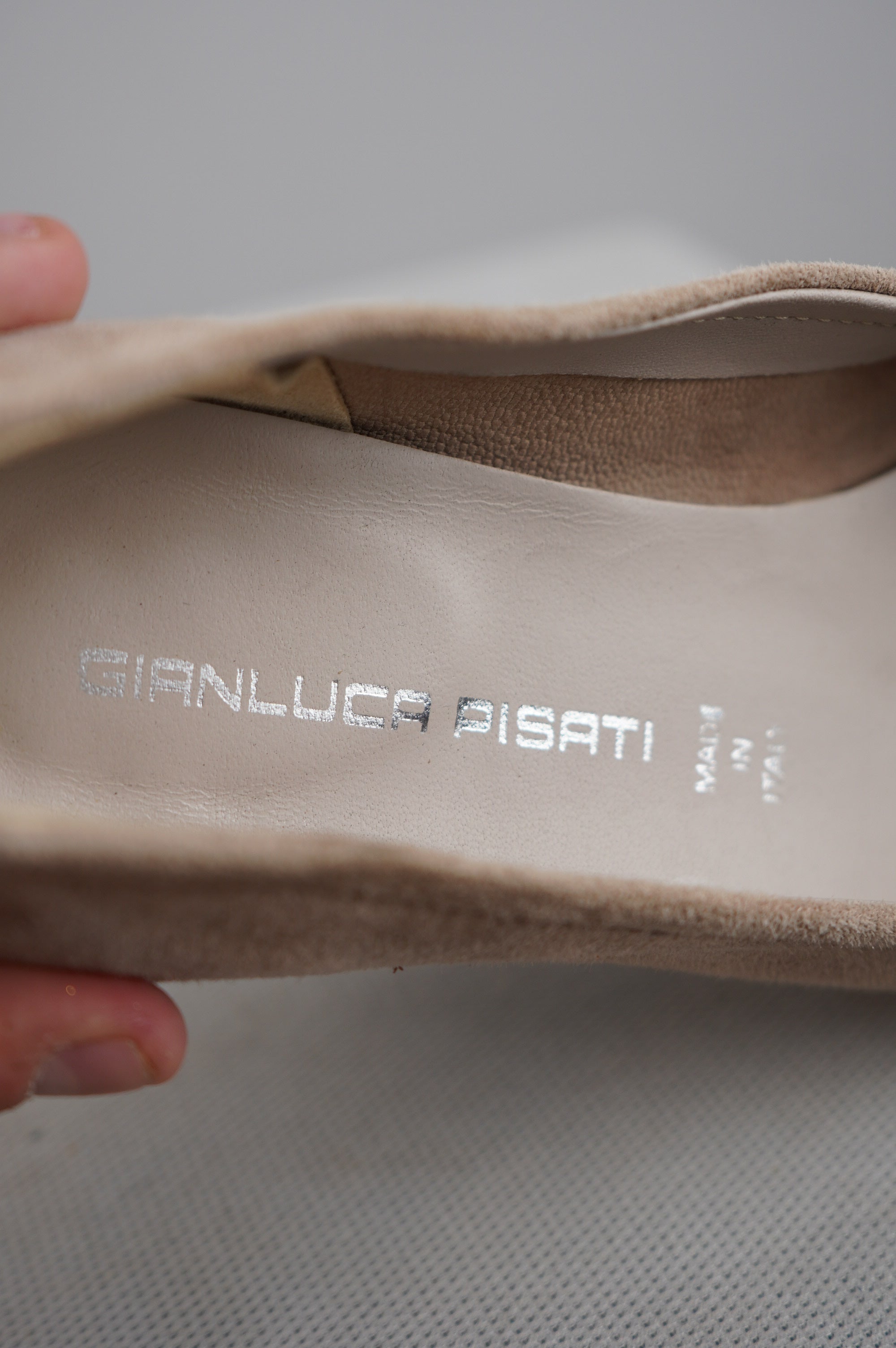 ballerine in vera pelle scamosciata n 37