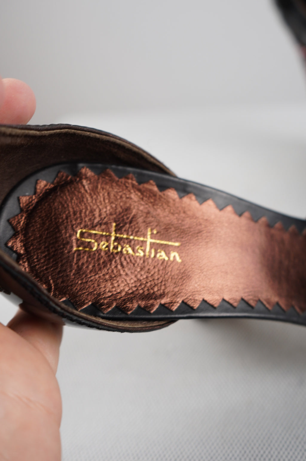 Tacchi Sebastian Nuovi in  vera pelle n 40