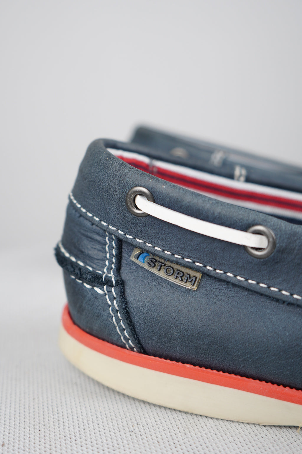 Scarpe da barca in vera pelle n 41